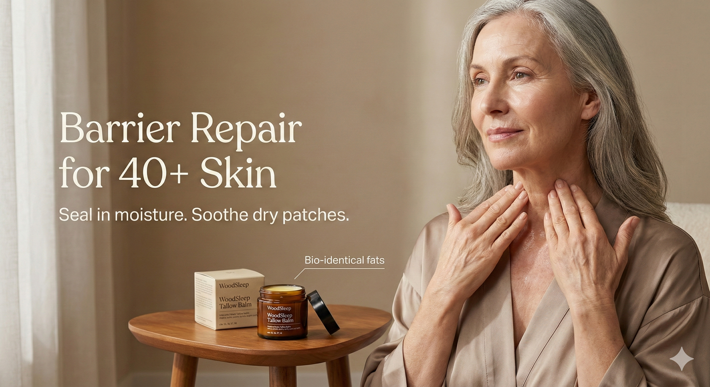 Tallow + Honey Nourishing Balm for Mature Skin