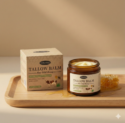 Tallow + Honey Nourishing Balm for Mature Skin