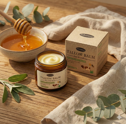Tallow + Honey Nourishing Balm for Mature Skin