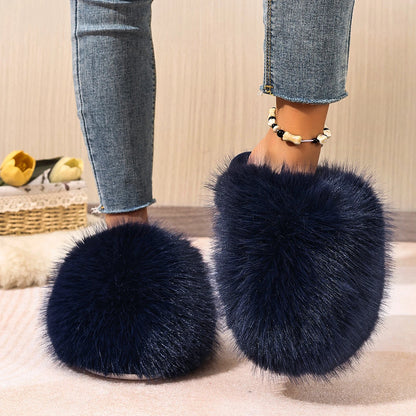 Fluffy Solid Baotou Slides