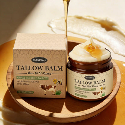 Tallow + Honey Nourishing Balm for Mature Skin