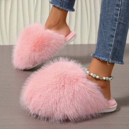 Fluffy Solid Baotou Slides